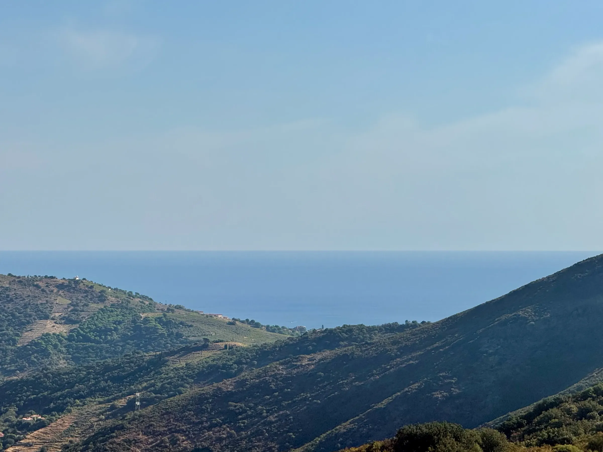 Depuis la piste des crêtes
